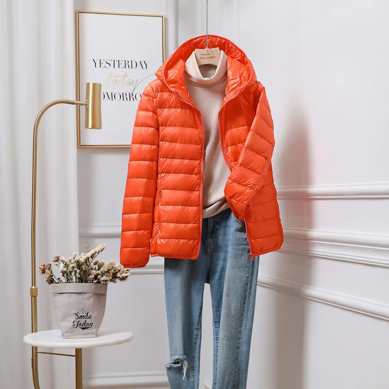 Chāme - Dames Puffer Jacket - Lichtgewicht en met Kap