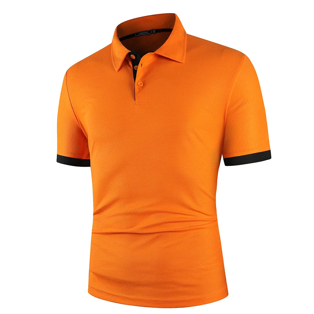 Klassieke Ademend Zomerpolo voor Heren