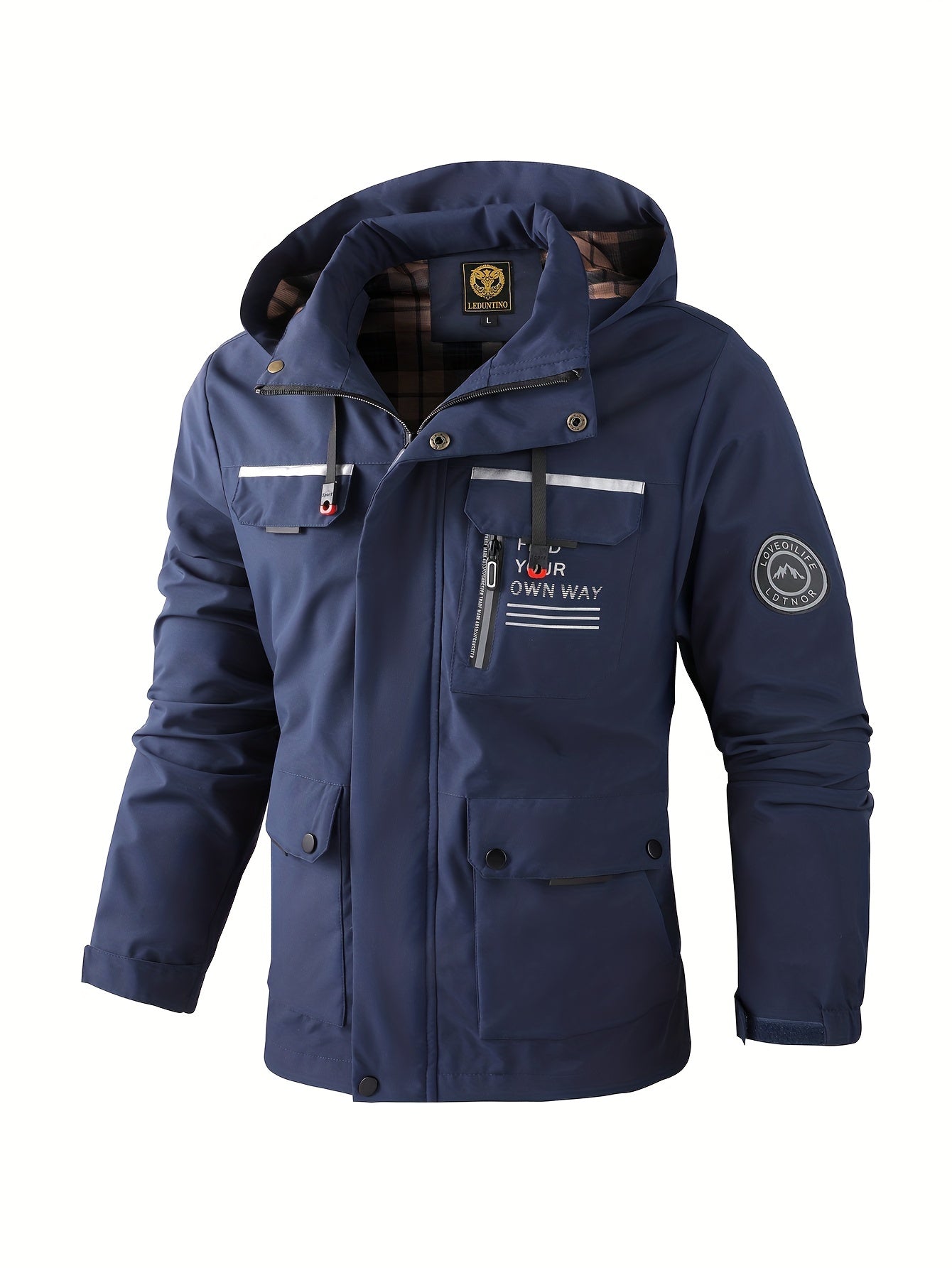 Winterjas Outdoor Waterdichte Voor Heren Ademende Voering