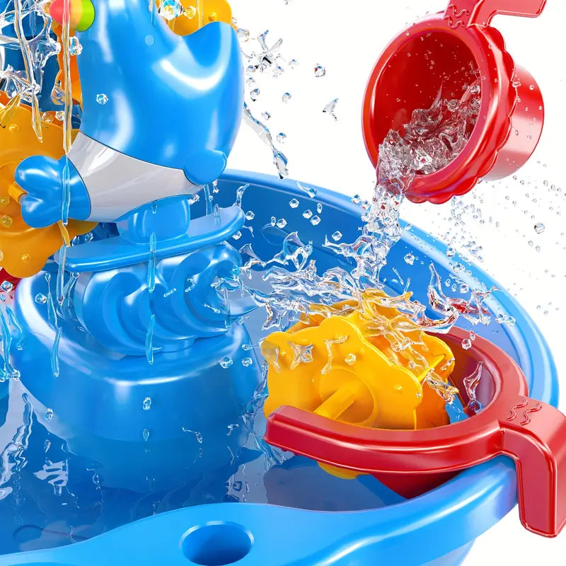 Zand En Watertafel Met Drie Lagen Speelplezier Voor Kinderen