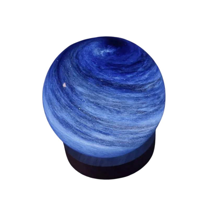 LunaGlow - Artistieke Dimbare USB Maanlamp