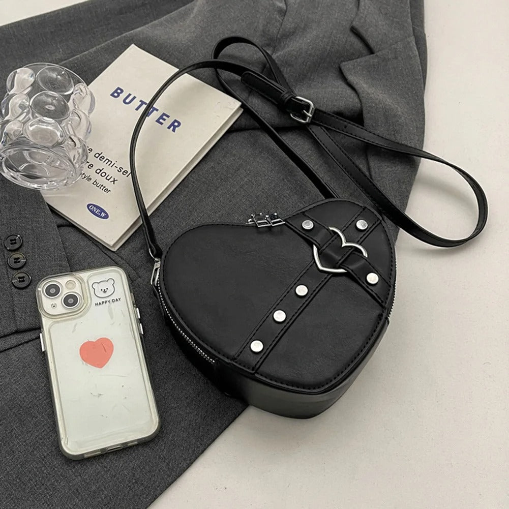 Rebel Hart Cross-Body Tas