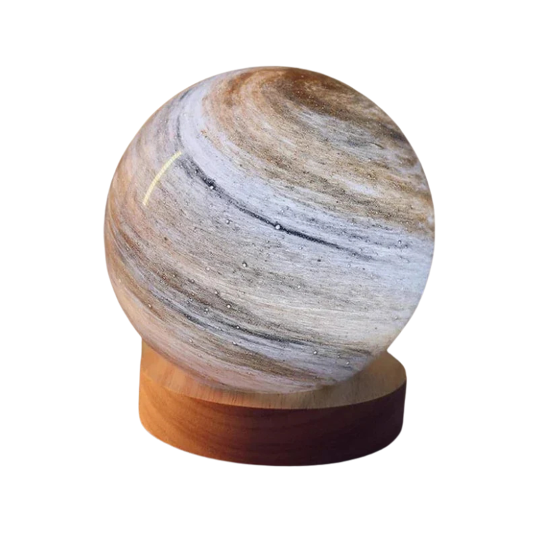 LunaGlow - Artistieke Dimbare USB Maanlamp