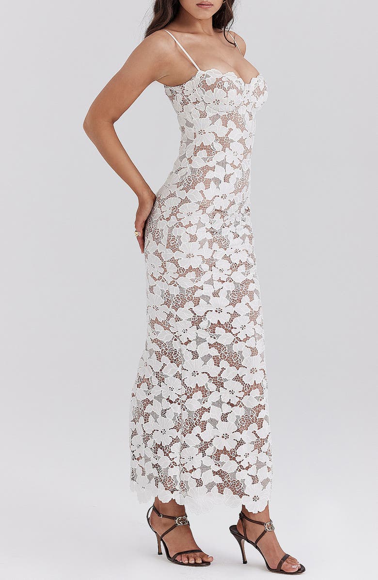 Ralyna™ - Maxi-jurk met parelbloesem