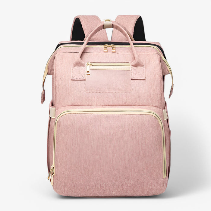 Luiertas 2in1 Met Uitschuifbaar Babybedje Voor Reizen
