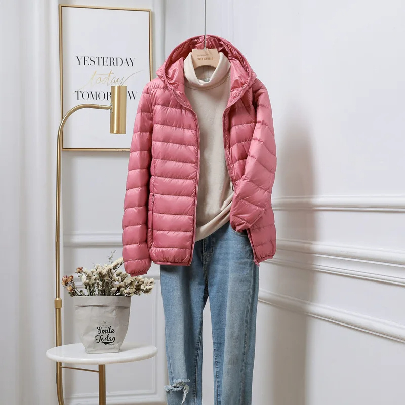 Chāme - Dames Puffer Jacket - Lichtgewicht en met Kap
