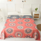 Blossom Radiance Circle Katoenen Deken
