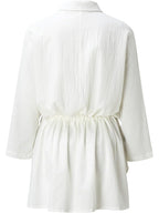 Dames Casual Losse Fit Shirt Jurk