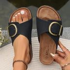Naomi | Dames Dikke Orthopedische Sandalen Comfortabel