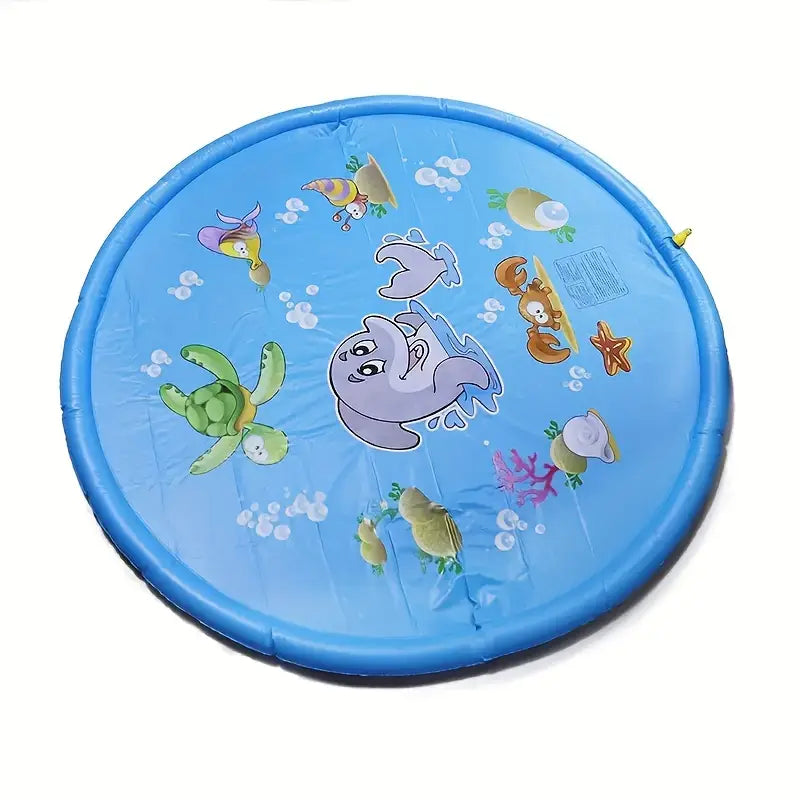 Opblaasbare Waterspeelmat Met Sproeiers Voor Kinderen