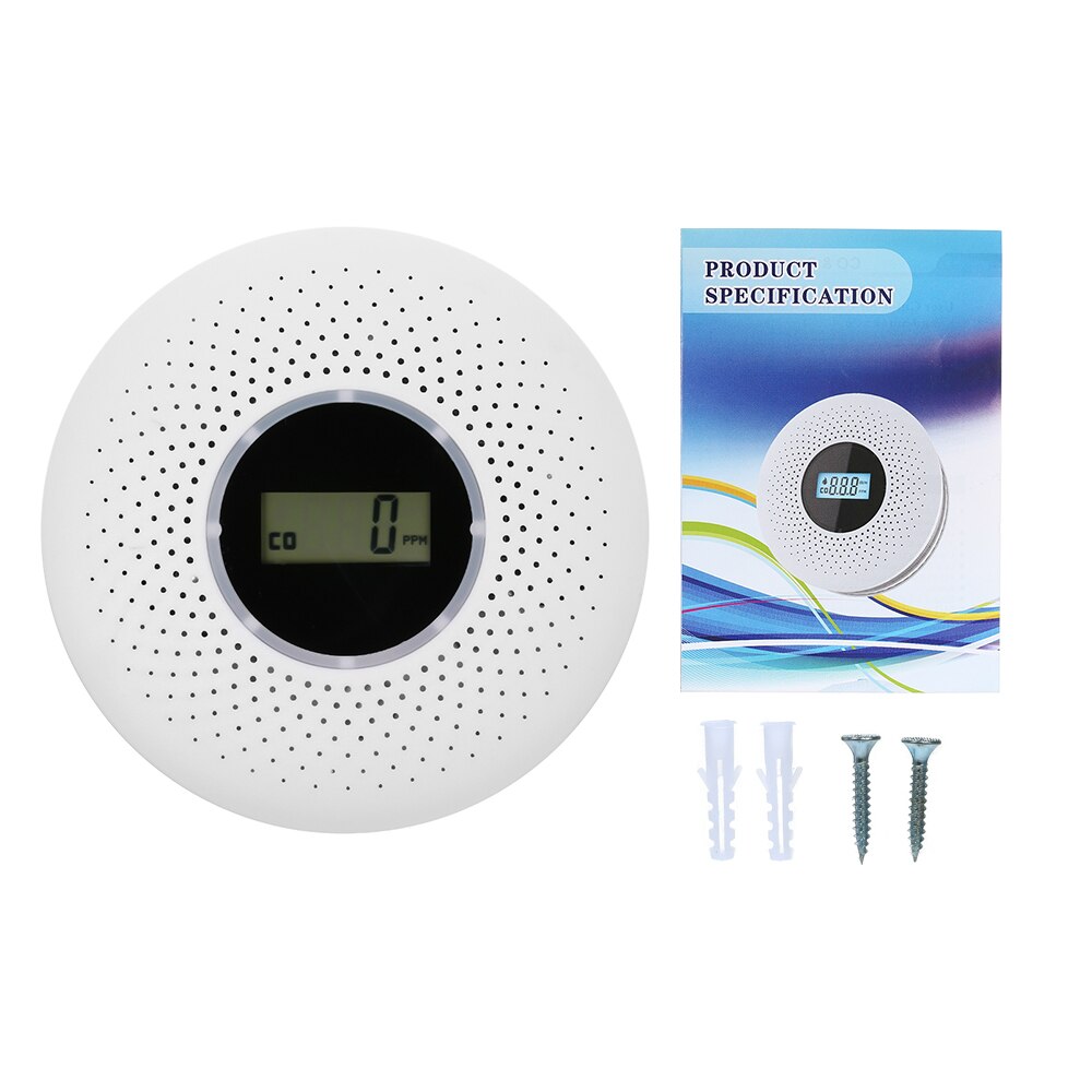 2 In 1 Melder Koolmonoxide En Rookmelder Combi Installatie