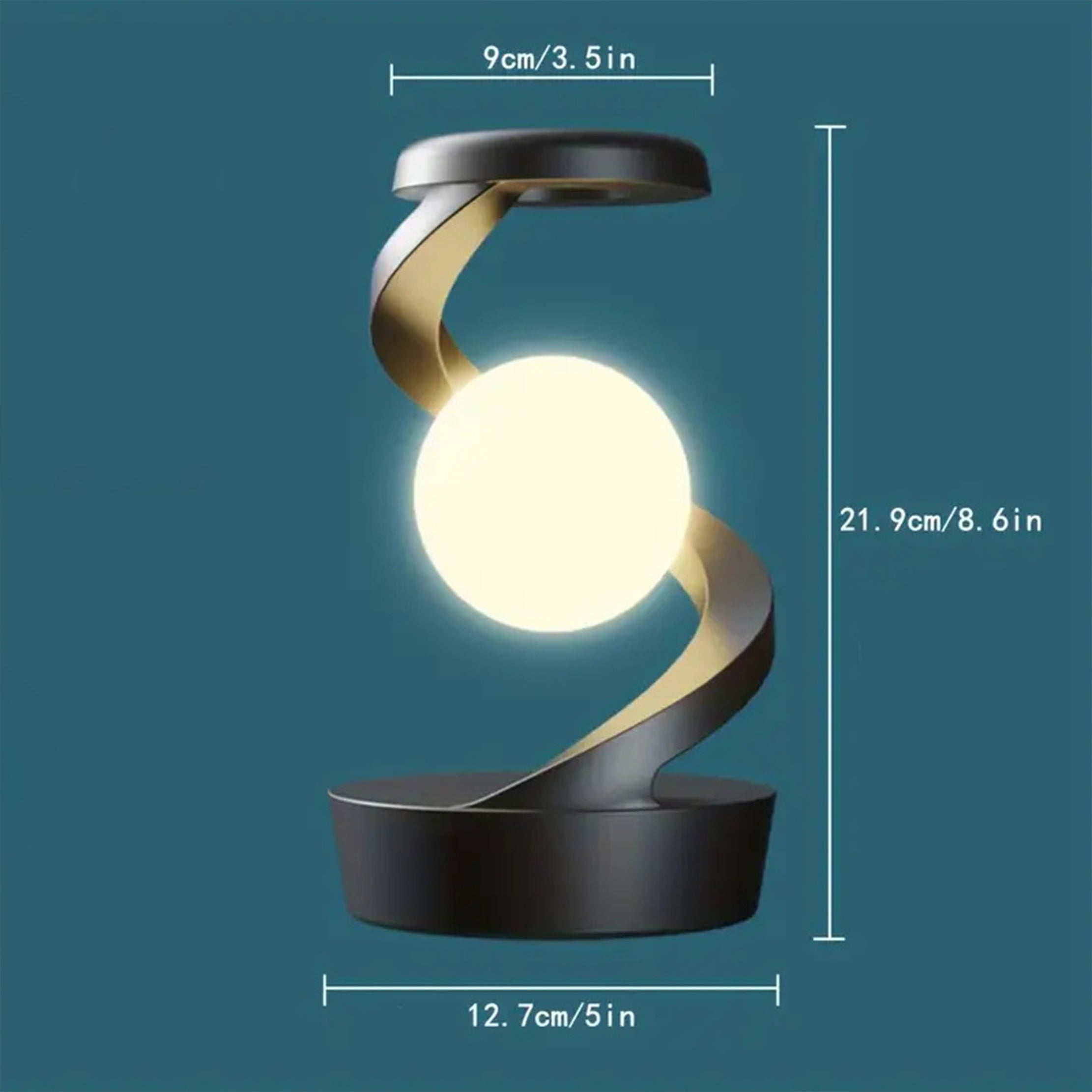 SmartGlow - Draadloze Meerkleurige RGB LED-Bureaulamp
