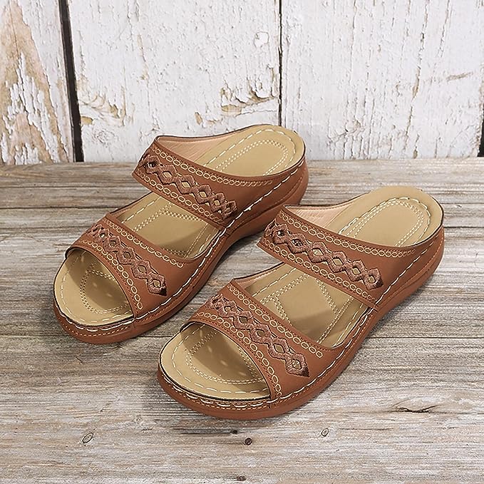 Alyssons | Comfortabele Vrouwen Orthopedische Sandalen