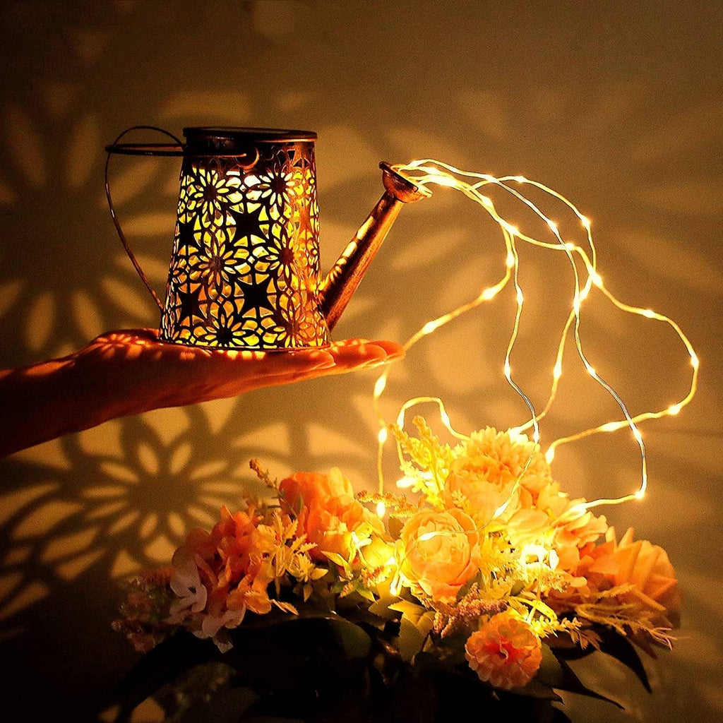 EnchantaCan - Zonne-energie Watering Can met Mystieke Gloed
