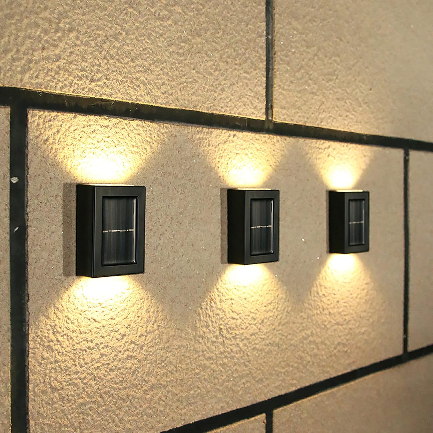 SolarLuxe I LED Wandlamp op Zonne-energie – Automatische Werking