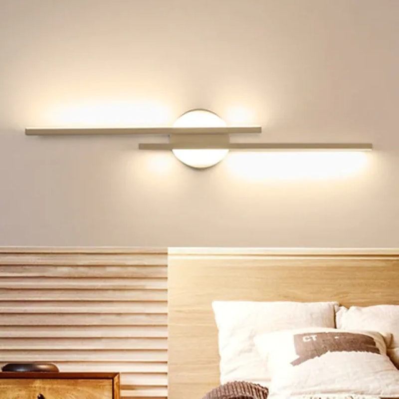 ZenithLicht - Moderne LED-wandlamp Twin Linear