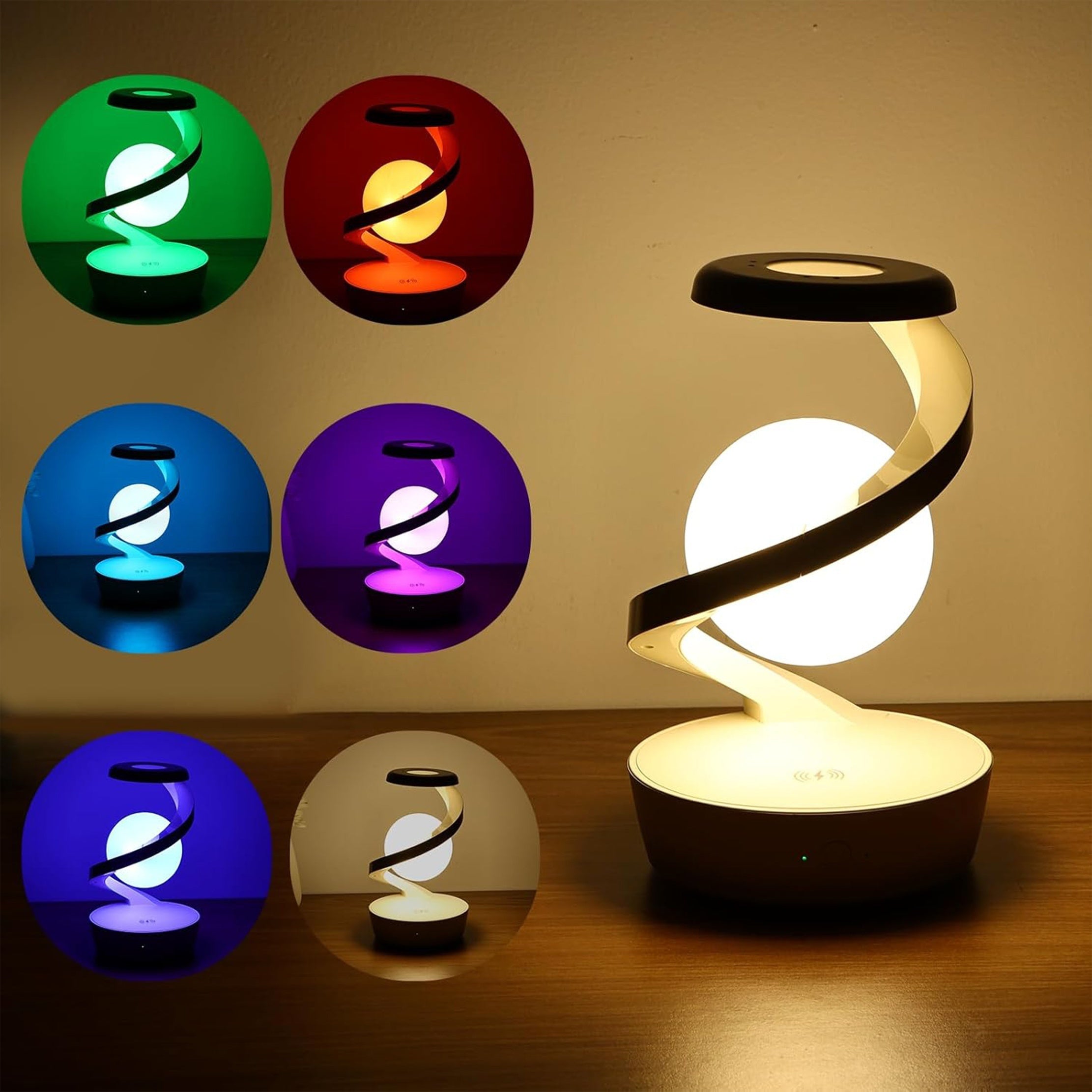 SmartGlow - Draadloze Meerkleurige RGB LED-Bureaulamp