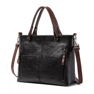 Crossbody tas in leer