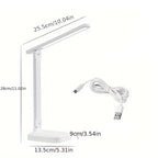 DeskFlex - LED Bureaulamp met USB en Verstelbare Lichtintensiteit