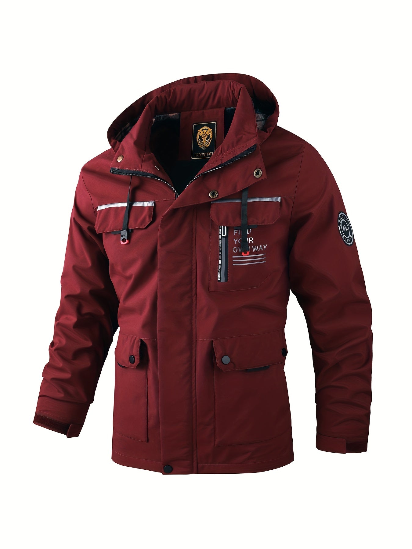 Winterjas Outdoor Waterdichte Voor Heren Ademende Voering