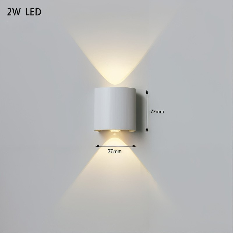 LichtAura - Stijlvolle LED Wandlamp