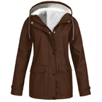 Regenjas Polyester Met Fleecevoering Voor Winterregen