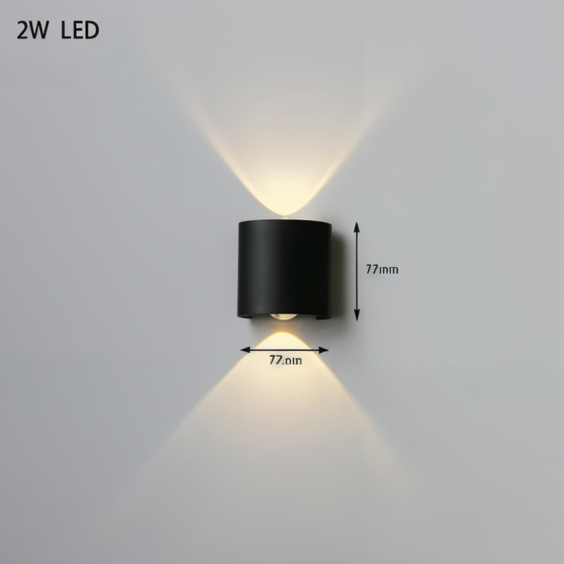 LichtAura - Stijlvolle LED Wandlamp