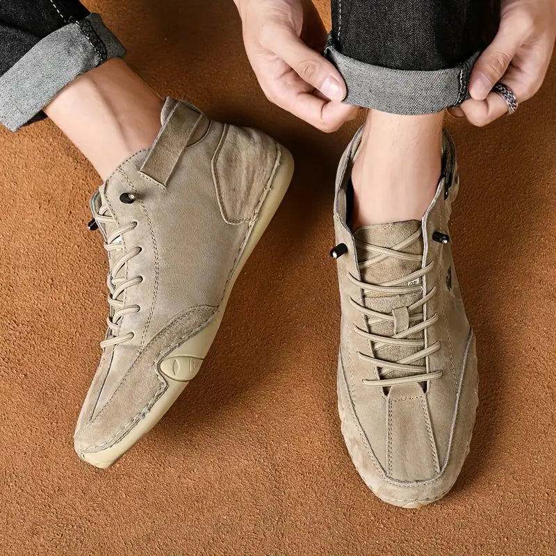 Schoenen Waterdicht Hoge Schacht Stoer Ontwerp Voor Heren