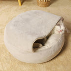 Gezellige Ronde Kalmerende Kattenhol Bed
