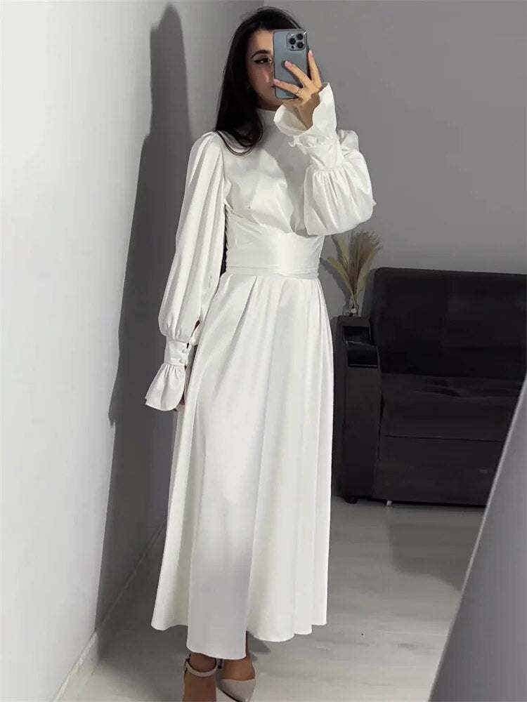Zaraina - Eleganza kanten maxi-jurk