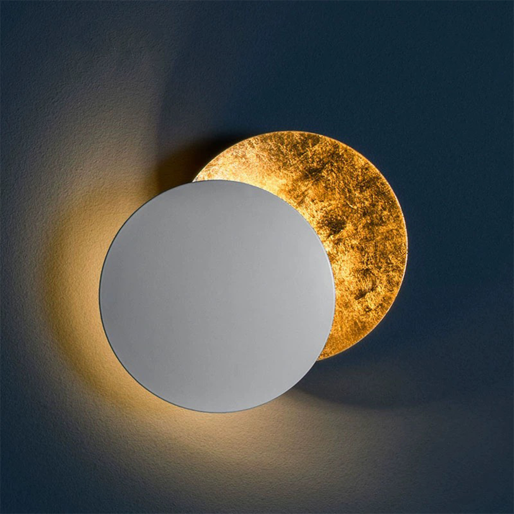 Creativiteit Rotatable Ronde Maan Wandlamp voor Slaapkamer en Woonkamer
