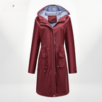 Waterdichte Trenchcoat Dames Tot Kniehoogte Lichte Stof