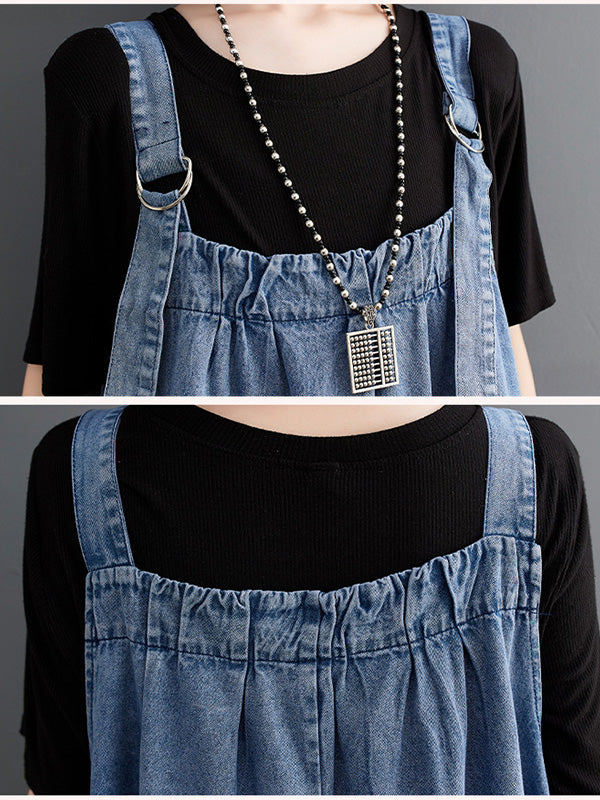 Losse Denim Draagjurk