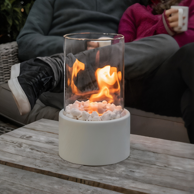 Vlam Olie Lamp – Klassiek Ontwerp met Veilige Verlichting voor Sfeervolle Avonden