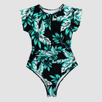 Mia Camouflage Zwempak Voor Dames Met Ritssluiting Flatterende Pasvorm Ideaal Voor Strand En Zwembad