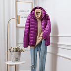 Chāme - Dames Puffer Jacket - Lichtgewicht en met Kap
