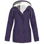 Regenjas Polyester Met Fleecevoering Voor Winterregen
