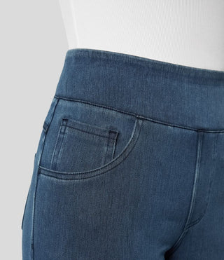 Evie | Comfy Elastische Broek met Hoge Taille