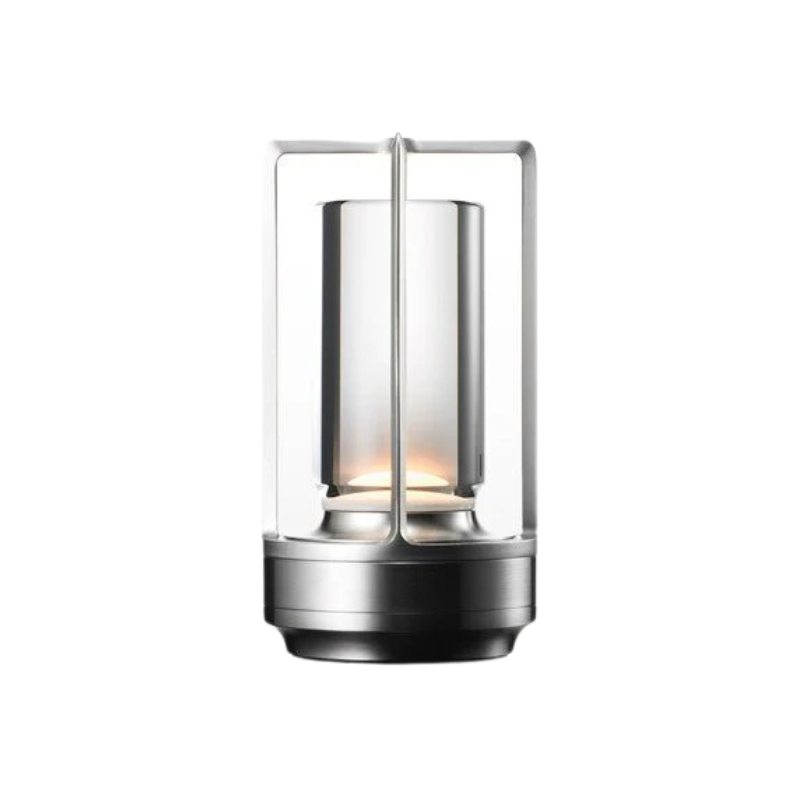LumiGlow I Dimbare Tafellamp met Handgepolijst Kristalglas