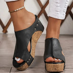 Mairin Orthopedische Leren Dames Slippers