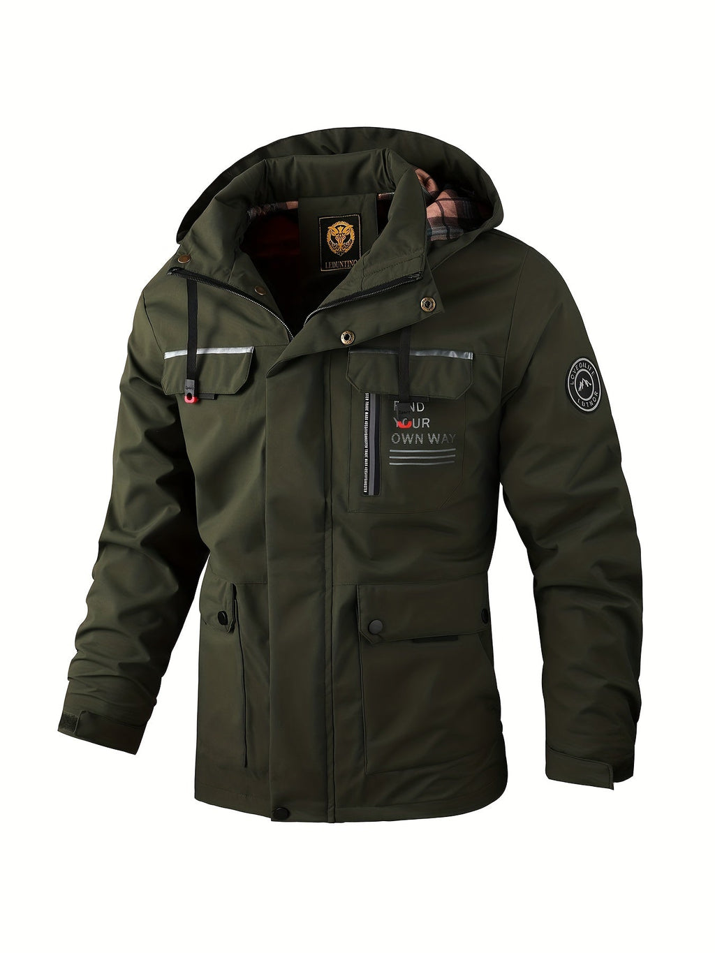 Winterjas Outdoor Waterdichte Voor Heren Ademende Voering