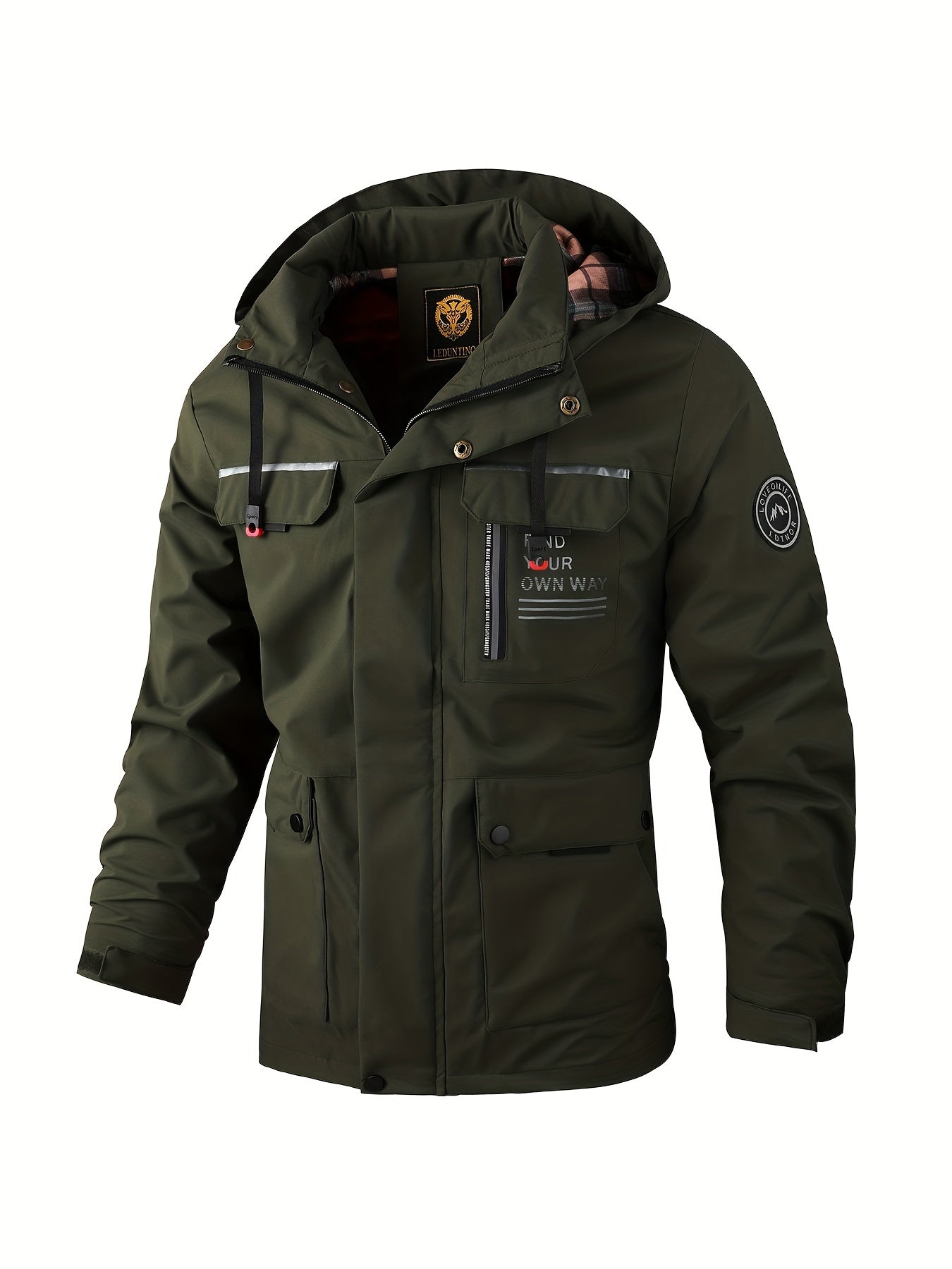 Winterjas Outdoor Waterdichte Voor Heren Ademende Voering