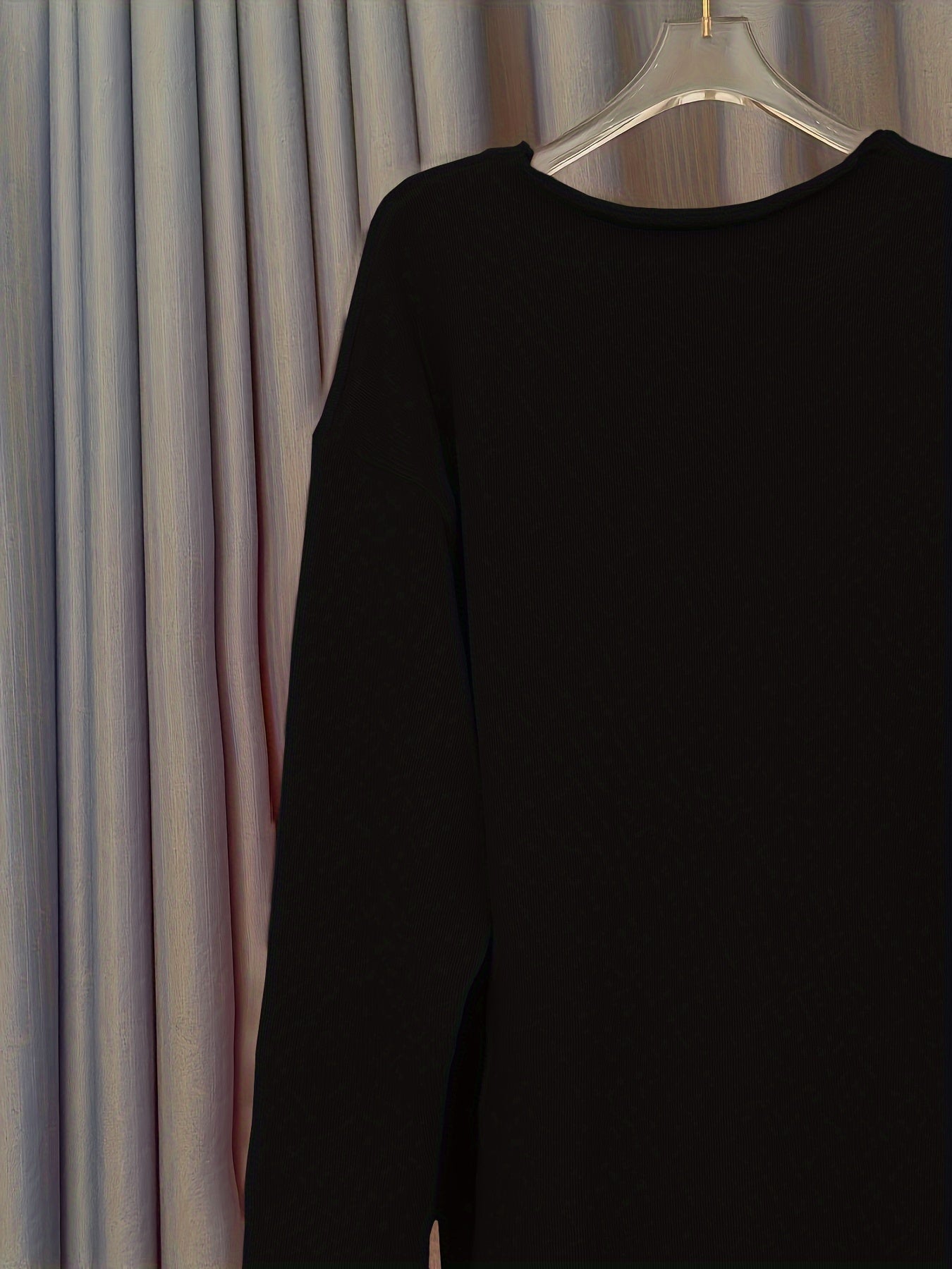 Dames Trui Met V Hals Casual Oversized Grote Maten Comfort