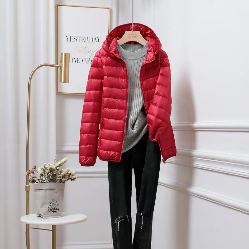 Chāme - Dames Puffer Jacket - Lichtgewicht en met Kap