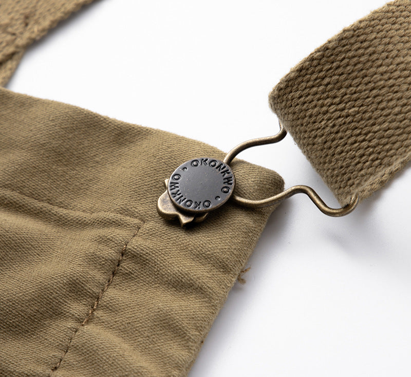 Unisex Moleskin Overalls met Cinch Koord
