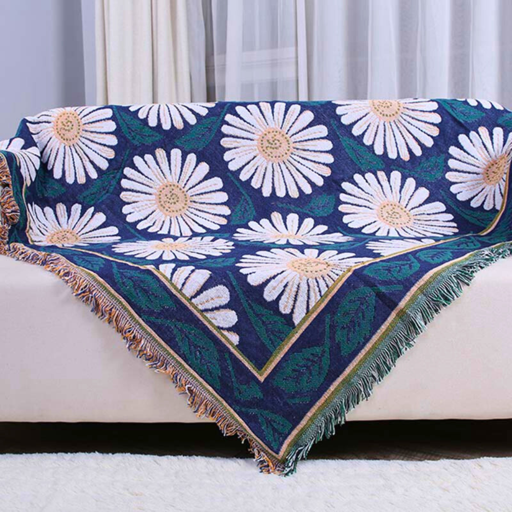 Bohemian Shiragiku Tassel Katoenen Breikleed