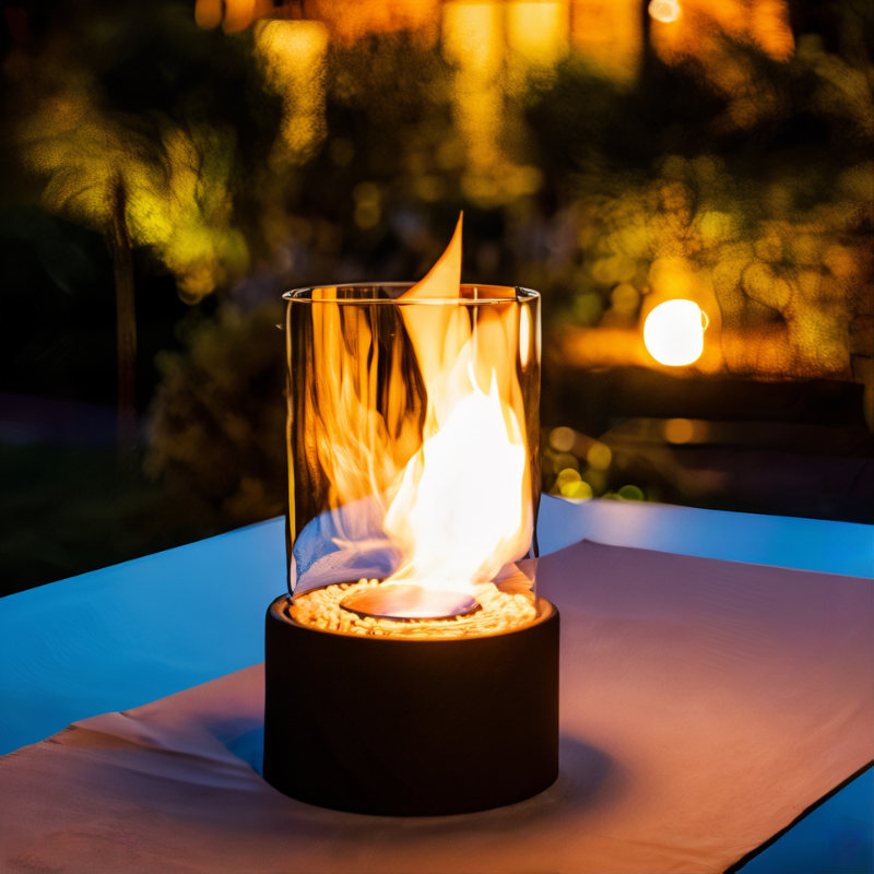 Vlam Olie Lamp – Klassiek Ontwerp met Veilige Verlichting voor Sfeervolle Avonden