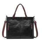 Crossbody tas in leer