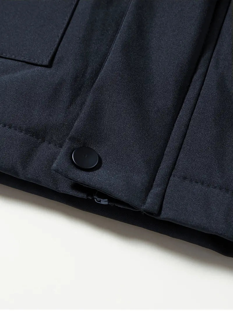 Winterjas Waterdichte Parka Met Gewatteerde Voering