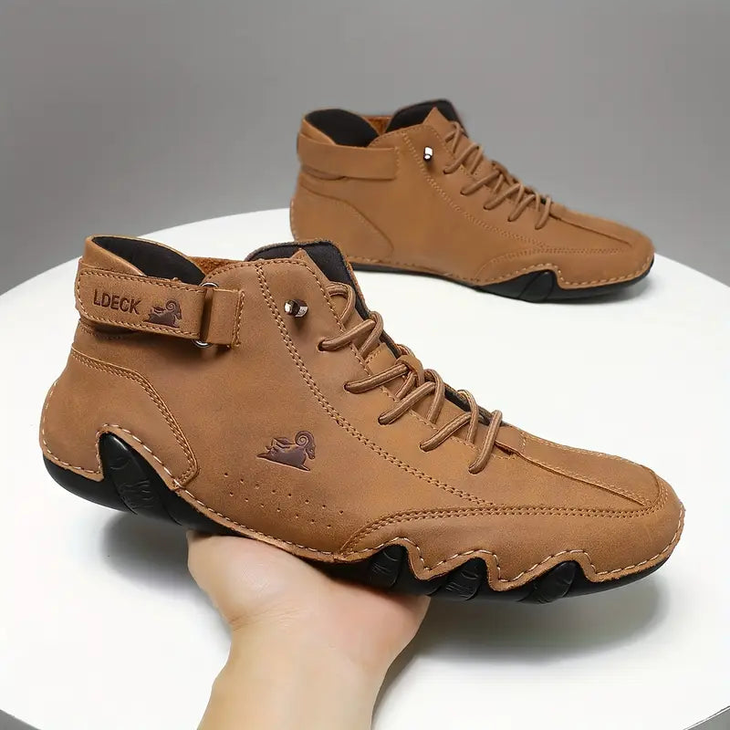 Schoenen Waterdicht Hoge Schacht Stoer Ontwerp Voor Heren